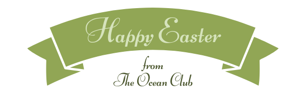 Easter menu from The Ocean Club in Destin